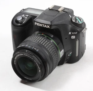 Pentax K100D Digital SLR Camera (18-55mm Lens Kit)-Used - ISSUE - Picture 1 of 5