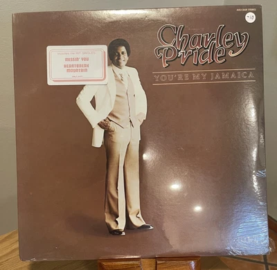 Sealed 1977 CHARLEY PRIDE You’re My Jamaica Country Music Vinyl LP - Image 1 of 4