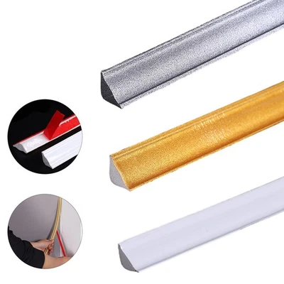 Gap Sealing Strip Decorative Strip Sealing Strips Gold PVC For Corners - image 1 of 4