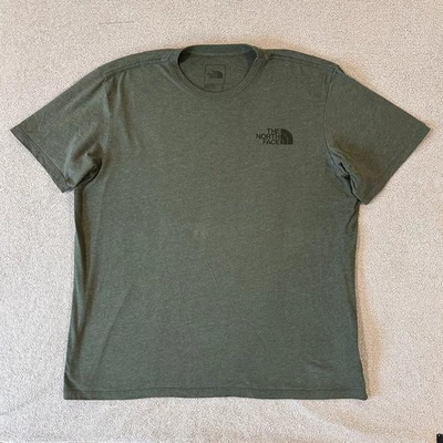 Camiseta The North Face Para Hombre XL Verde Cuello Redondo Manga Corta Gráfico Camiseta Foto 1 de 4