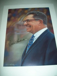 VINCE LOMBARDI SIGNIERTER DRUCK SELTEN ANDREW GORALSKI 67/100 NUR HERGESTELLT 15 X 20 - Bild 1 von 9