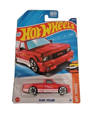 GMC Syclone 2025 Hot Wheels '91 Red Hot Trucks 8/10 JBC89 119/250 Foto 1 de 3