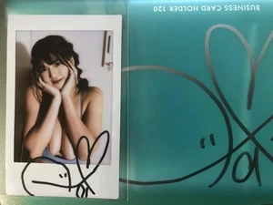 Portafoto autografato Fujino Aoi - Foto 1 di 3
