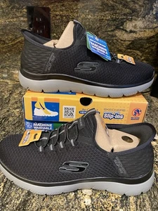 NUOVE scarpe slip-in da uomo Skechers Summits ad alta gamma, taglia 10,5 - Foto 1 di 5