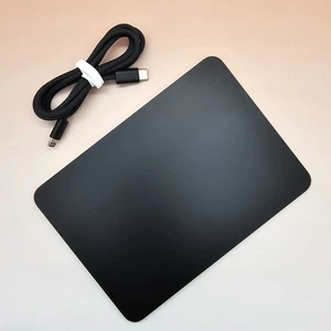 Apple Magic Trackpad w/ Lightning Cable Original MMMP3AM/A Black Genuine A1535 - Afbeelding 1 van 4
