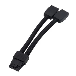 12VHPWR Adapter 2x 8Pin to 16Pin GPU Extension Cable for 3090Ti 4070Ti 4080 4090 - Picture 1 of 8