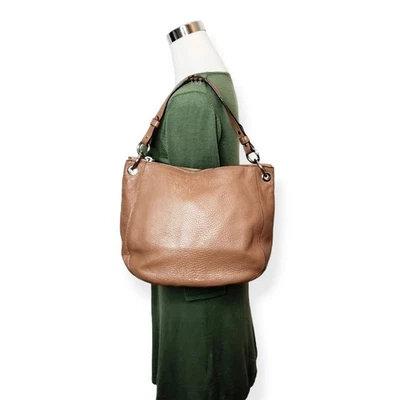 Henri Bendel Vintage Brown Leather Should Bag Purse Satchel Women's Designer - Image 1 of 4