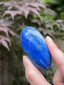 Lapis Lazuli Madani Palmstone : Serenity : Peace High Grade AAA+ 10 - Picture 1 of 9