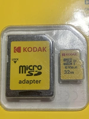 Kodak Ultra 4K Full HD Micro SD Card 32GB includes SD Adapter  - Image 1 of 4