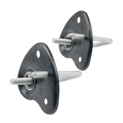 For BMW 740i 750i Turbo 2Pcs Upper Hood Safety Catch Latch Lock 51237347412 Foto 1 de 4