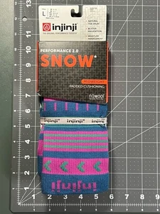 Injinji OTC Snow Socks - Rare Discontinued - Padded Cushion - Nuwool - Size L - Picture 1 of 3