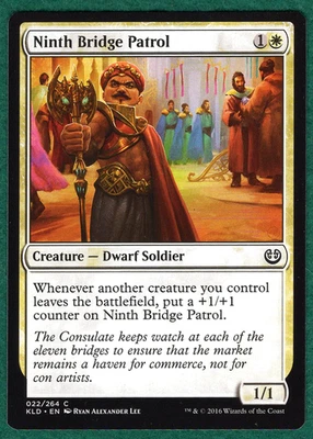 Ninth Bridge Patrol - Kaladesh KLD #22 - Magic: The Gathering MTG Card - Image 1 of 2