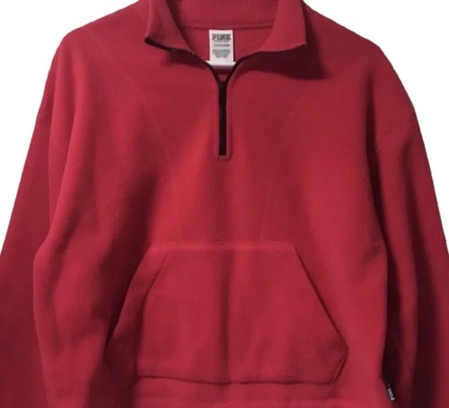 UNDERCOVER Victoria’s Secret ~ ROSA ~ Donna ~ Giacca ~ Pile Rosso ~ Small