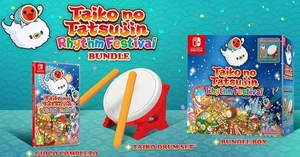 Taiko No Tatsujin: Rhythm Festival Bundle con Tatacon UFFICIALE ITALIA - Foto 1 di 1