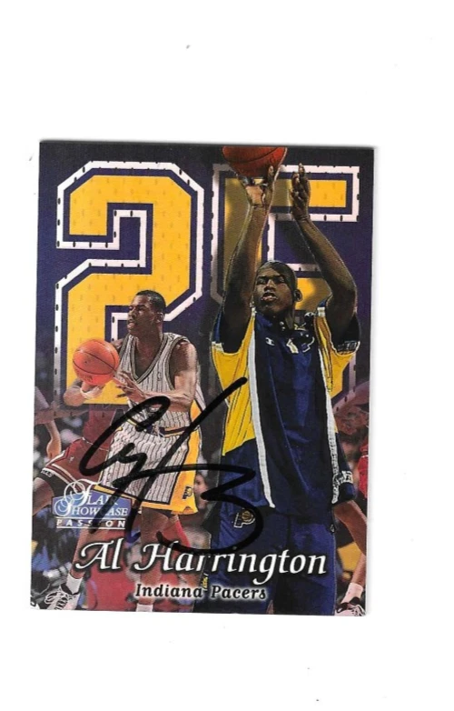 AL HARRINGTON -1998-99 FLEER FLAIR -AUTÓGRAFO -#-253 -FIRMADO -PACERS - ENVÍO GRATUITO Foto 1 de 1