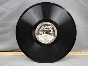 Edison Diamond Disc Record 50933 78 On a Little Side Street Ernest Stevens - Picture 1 of 4