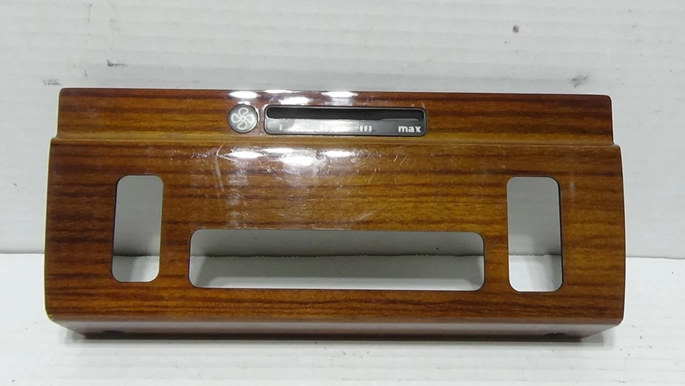 Interruptor de ventilador de control de clima Mercedes Benz W201 190E 1991-1993 moldura madera Foto 1 de 4