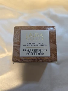 LAURA GELLER Baked To Go Balance-n-Brighten Color Correcting Foundation 0.05oz - Picture 1 of 3