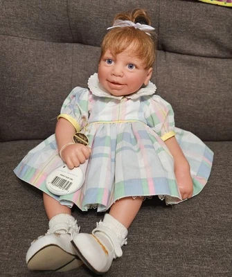 Lee Middleton Perfect Baby Girl, Bright Eyes face sculpt by Eva Helland - Image 1 of 4