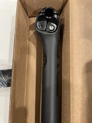 Assento ENVE Composites carbono 400x0mm comprimento e retrocesso 27,2mm para todos os trilhos - Imagem 1 de 4