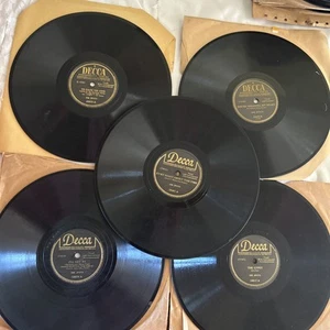 5-Vintage Ink Spots78 RPM-10"-SAME OLD ME/ GYPSY/BREAKING MY HEART/ SOMEDAY/ & M - Picture 1 of 22
