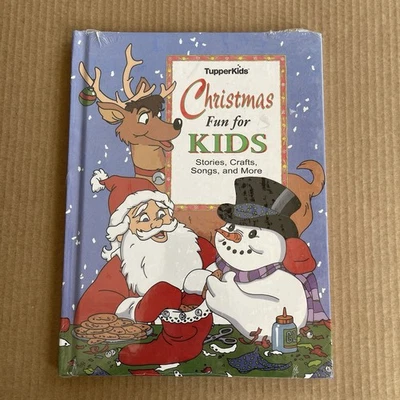 Tupperware TupperKids Christmas Fun for Kids Activity Book Holiday Ideas Sealed - Image 1 of 2
