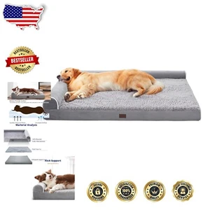 Washable Extra Large Dog Sofa Bed with Orthopedic Support and Waterproof Design - Picture 1 of 10
