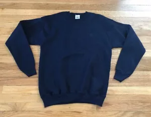Maglione girocollo vintage anni 90 USA OLYMPICS TEAM uomo blu navy taglia XL nuovo senza etichette - Foto 1 di 4
