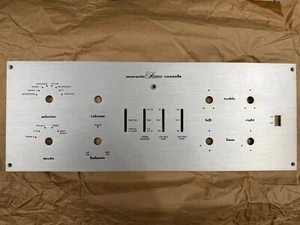 Marantz 7c 7 tube preamplifier panel faceplate replica engraved letter - Picture 1 of 6