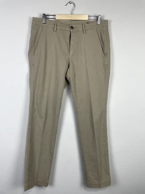 Pantalones chinos clásicos elásticos grises Mason's Torino para hombre talla 48 Foto 1 de 4