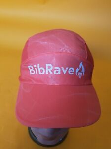 Bib Rave Buff Unisex cycling hat cap lightweight orange adjustable - one size  