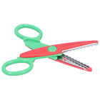 12pcs DIY Children Craft Scissors Art Paper Edge Scissors For Scrapbooks DIY Gsa