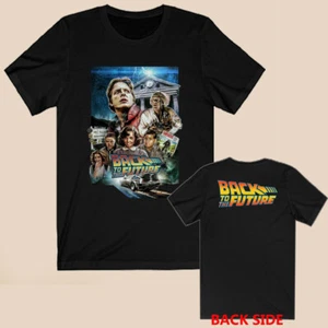 Película Regreso al Futuro Hombre Negro Talla S-5XL - Imagen 1 de 1