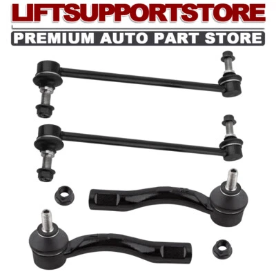 Suspensión para Nissan Sentra 2007-2012 2x barra estabilizadora delantera 2x extremos de barra de amarre exterior Foto 1 de 4