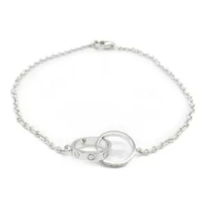 CARTIER Baby love Bracelet 18KWG White Gold Used Women - Picture 1 of 6
