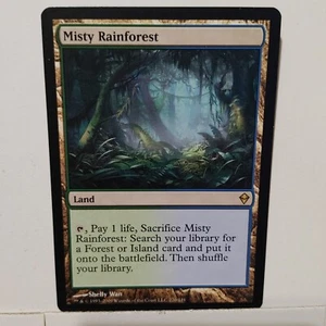 MISTY RAINFOREST --- MTG -- ZENDIKAR --- NM - Picture 1 of 1