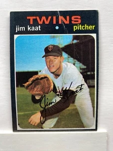 VTG 1971 Topps - #245 Jim Kaat Creased Place Holder A7 - Picture 1 of 1