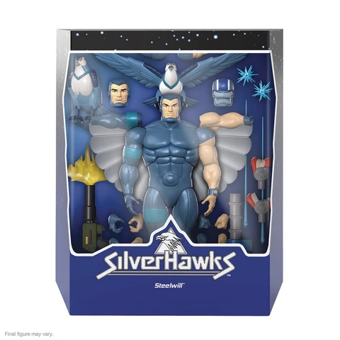 Super7 SilverHawks Ultimates: Steelwill Action Figure Cover