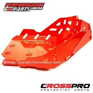 Aprilia Tuareg 660 2024 CrossPro Gloss Red Aluminium Motor Bash Plate Guard - Bild 1 von 10