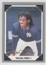 2013 Leaf Memories 1991 Leaf Buyback Gold /5 Pascual Perez #293