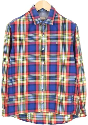 Camisa Napapijri N0YF4B Calce Ajustado Hombres M Ocio Patrón Propagación Cuello Foto 1 de 4