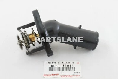 Termostato de entrada de agua Toyota 4Runner Tacoma Tundra FJ Cruiser OEM 16031-31011 Foto 1 de 4