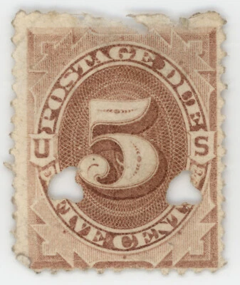 US Scott #J4 | Used | VF/XF Very Extra Fine - Image 1 of 2