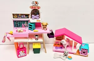 Barbie Pet Dog Animal Grooming Vet Playset w/Accessories Lot 20 Pieces Mattel - Picture 1 of 2