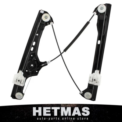 Front Left Driver Window Regulator W/o Motor For BMW 3 Series E90 E91 2006-2012 - Image 1 of 4