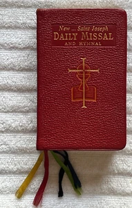 NEW... SAINT JOSEPH DAILY MISSAL AND HYMNAL Gorgeous 1966 Edition * IMPRESSIVE! - Picture 1 of 7