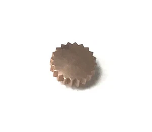 FAVORITE WATCH CROWN ROSE GOLD TONE 4.80MM SCREW DOWN FOR WATCH - Picture 1 of 3