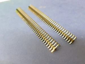 36 Way Header PCB Connector Right Angle 90° SIL .........Lot of 2 - Picture 1 of 1
