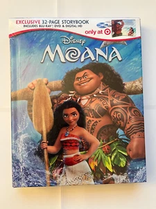 Moana Blu-ray Storybook Target - Picture 1 of 6