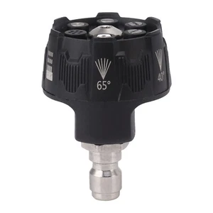 High Pressure Washer Spray Tool Nozzle Tip Adjustable 0 15 25 40 65 Degree - Picture 1 of 9